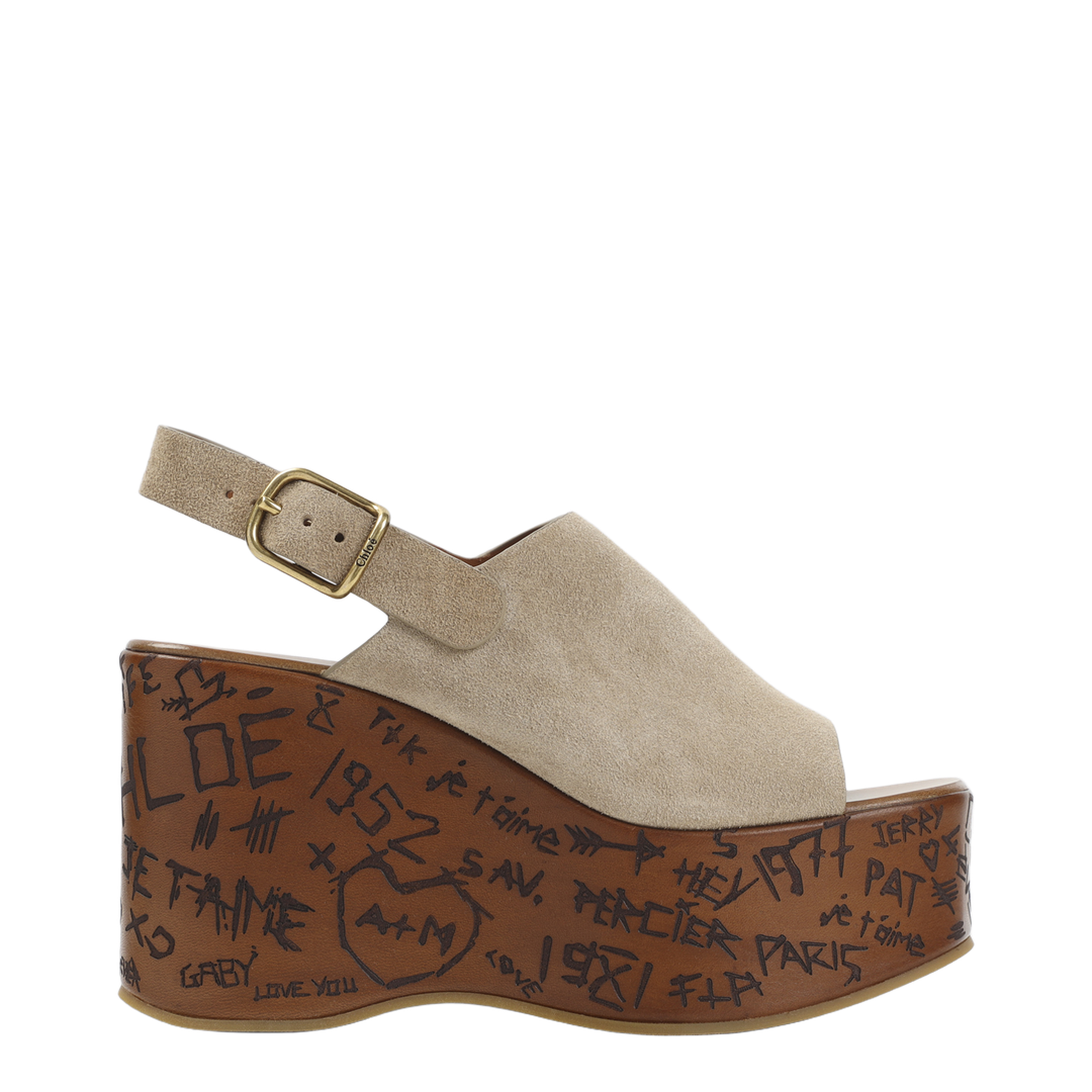 MAYFEYR - Chloè - Maxime Wedges Sandals - CH25A10GRY
