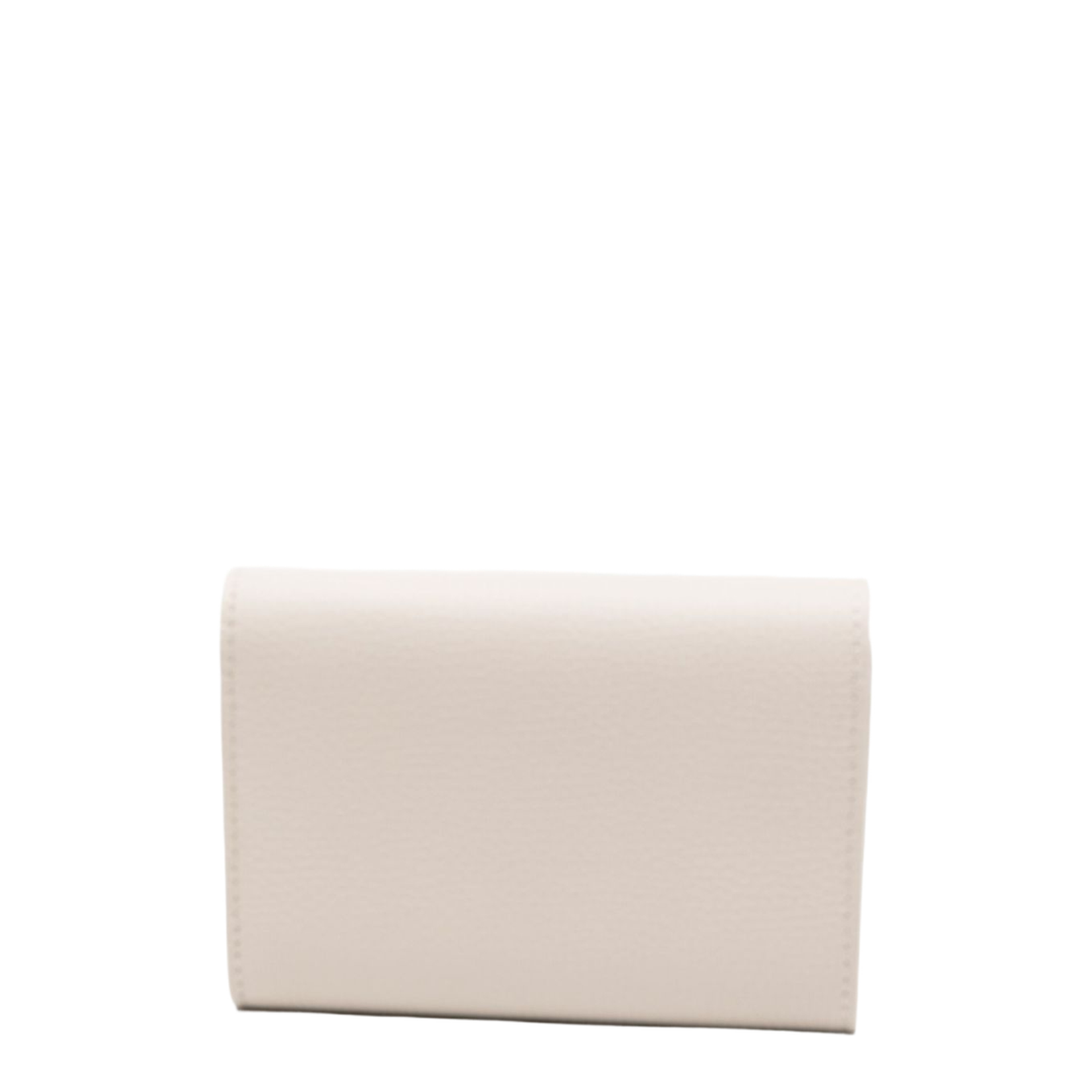 Anagram Small Vertical Wallet in Pebble Grained Calfskin
