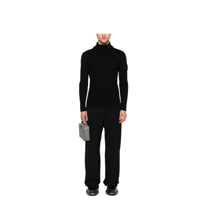 MAYFEYR - Prada - Ribbed-Knit Hoodie - UMR621SOOO15O6F0002
