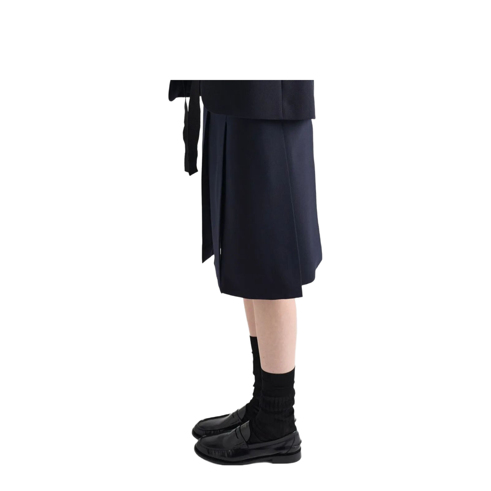 Slited Midi Skirt