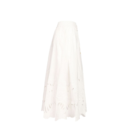 Mahon Embroidered Midi Skirt