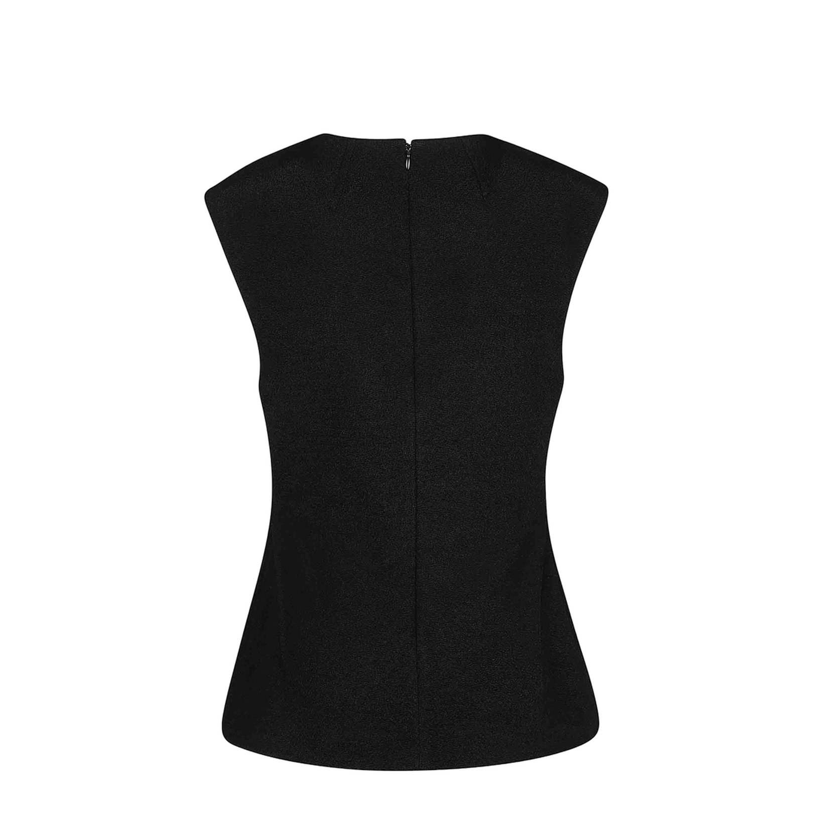 Tank Top W/Knot - Black