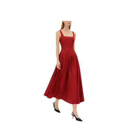 Cotton Midi Dress