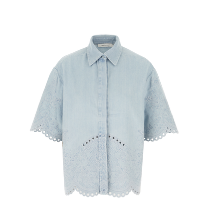Daylight Embroidered Denim Shirt
