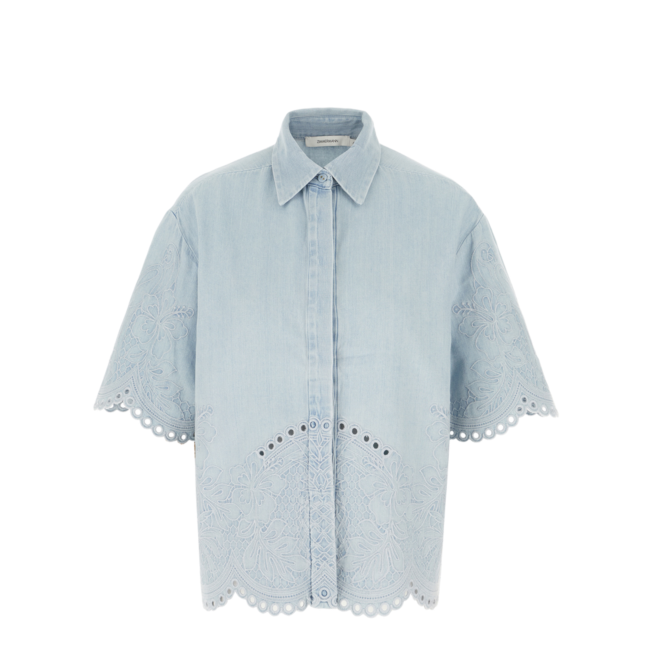 Daylight Embroidered Denim Shirt