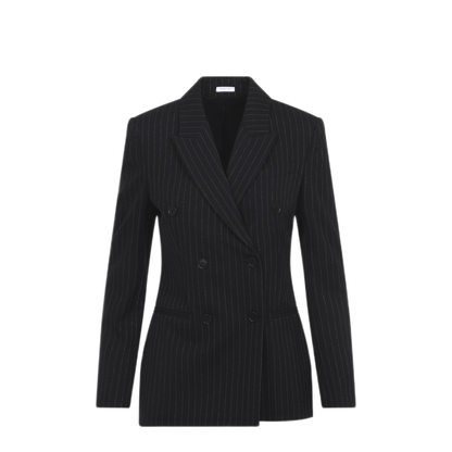 MAYFEYR - Alexander Mcqueen - Pinstripe Lurex Jacket - 857603QJAFX1389