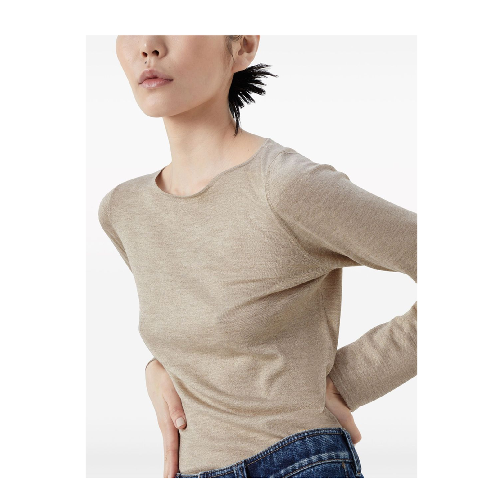 Cashmere and Silk Sweater