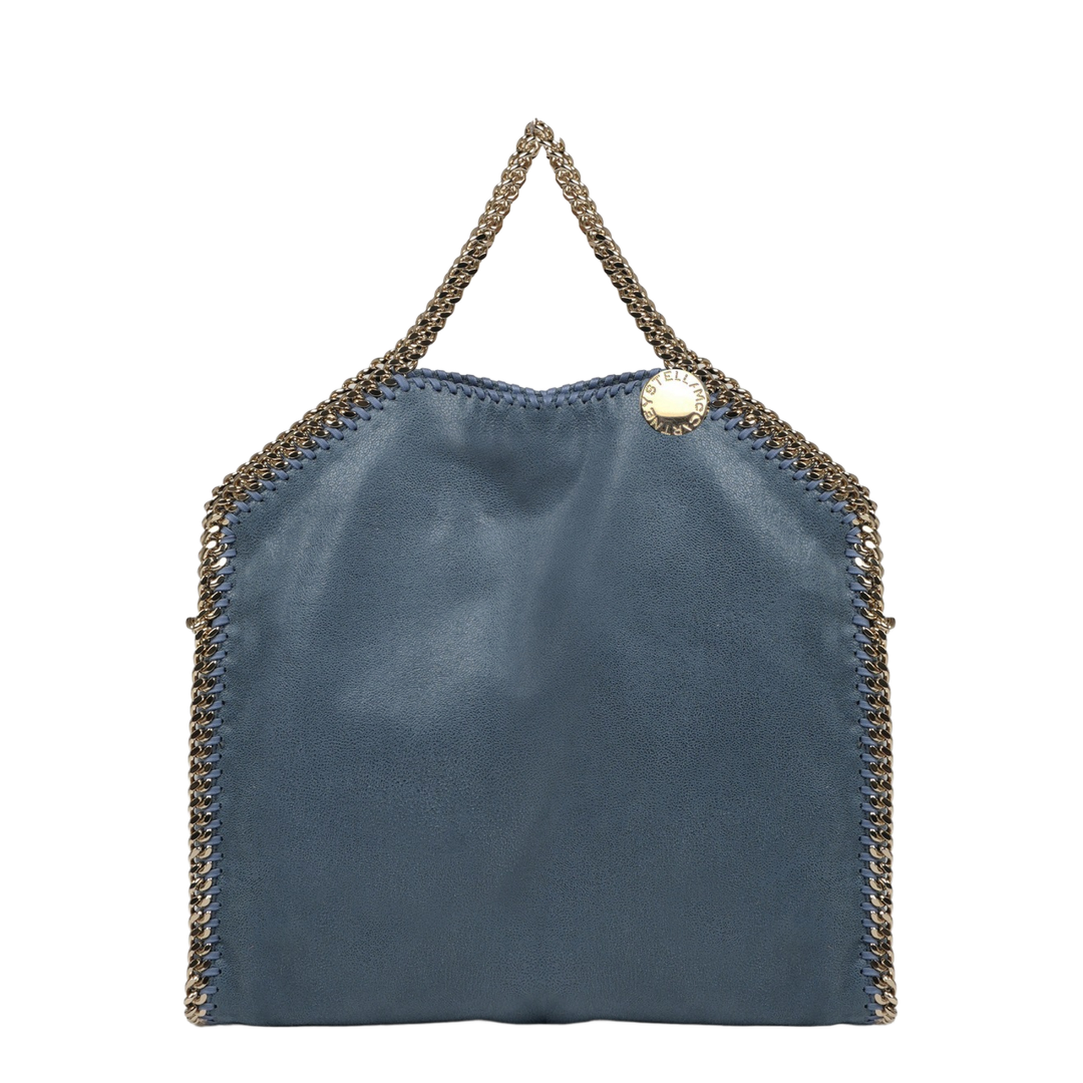 Feather Blue Falabella Fold-Over Tote Bag
