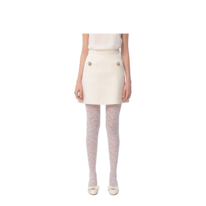 Crepe Couture Jacket In Beige