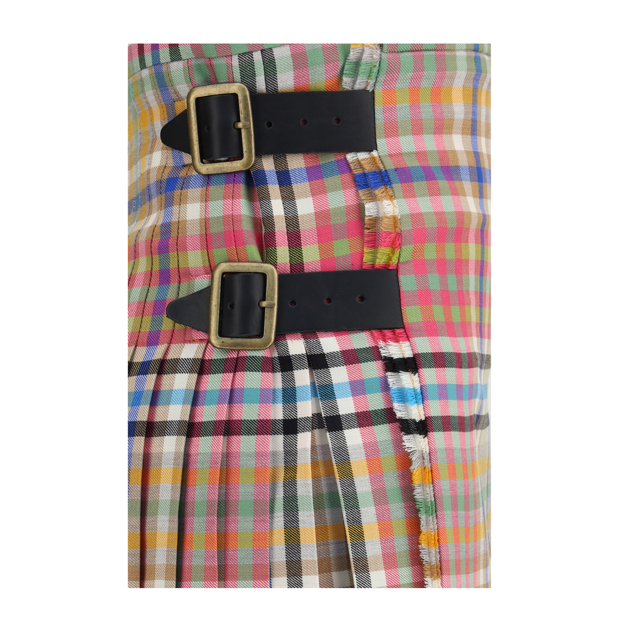 MAYFEYR - Vivienne Westwood - Heather Check Mini Kilt - 1F020006W01CDO215
