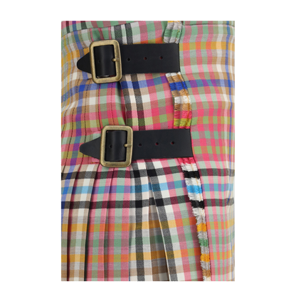 MAYFEYR - Vivienne Westwood - Heather Check Mini Kilt - 1F020006W01CDO215
