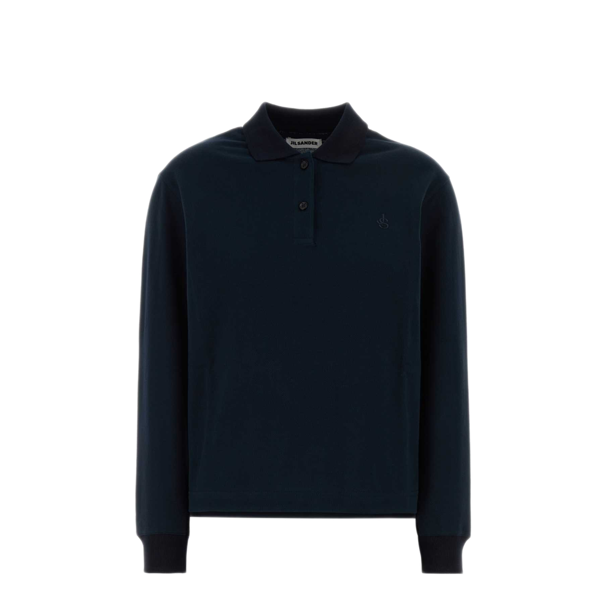 MAYFEYR - Jil Sander - Black Piquet Polo Shirt - J02GL0121J20374403