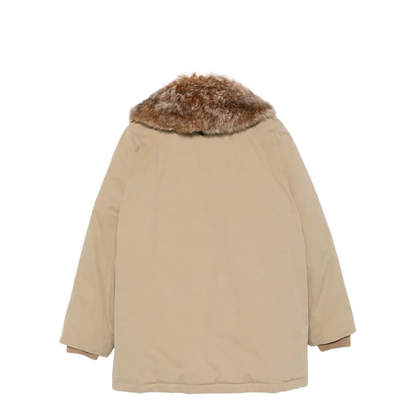 Faux Fur Jacket Beige