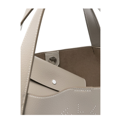 Logo Top Handle Crossbody Tote Bag - Moss