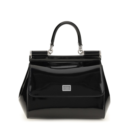 MAYFEYR - Dolce & Gabbana - Small Sicily Glossy Calfskin Handbag - BB6003AI413