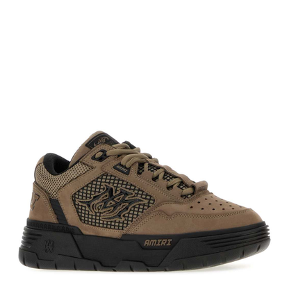 MAYFEYR - Amiri - Mud Suede And Fabric Sneakers - AM426SN013TAUPE
