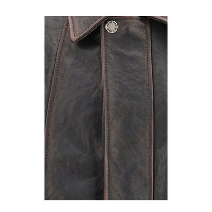 MAYFEYR - Golden Goose - Nappa Leather Bomber Jacket - GMP02531P002301