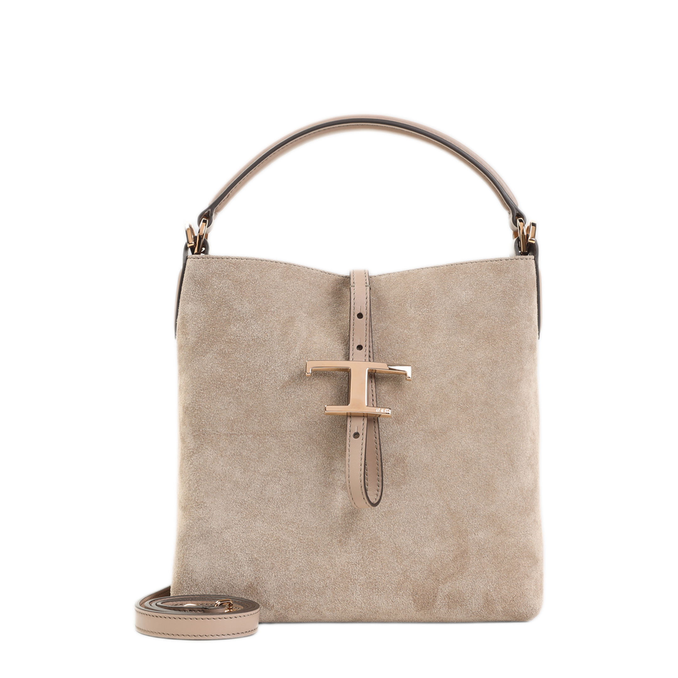 MAYFEYR - Tod's - Mocha Clay Beige Suede Bucket Bag - XBWTSEK0100P3A5L26MOCHA
