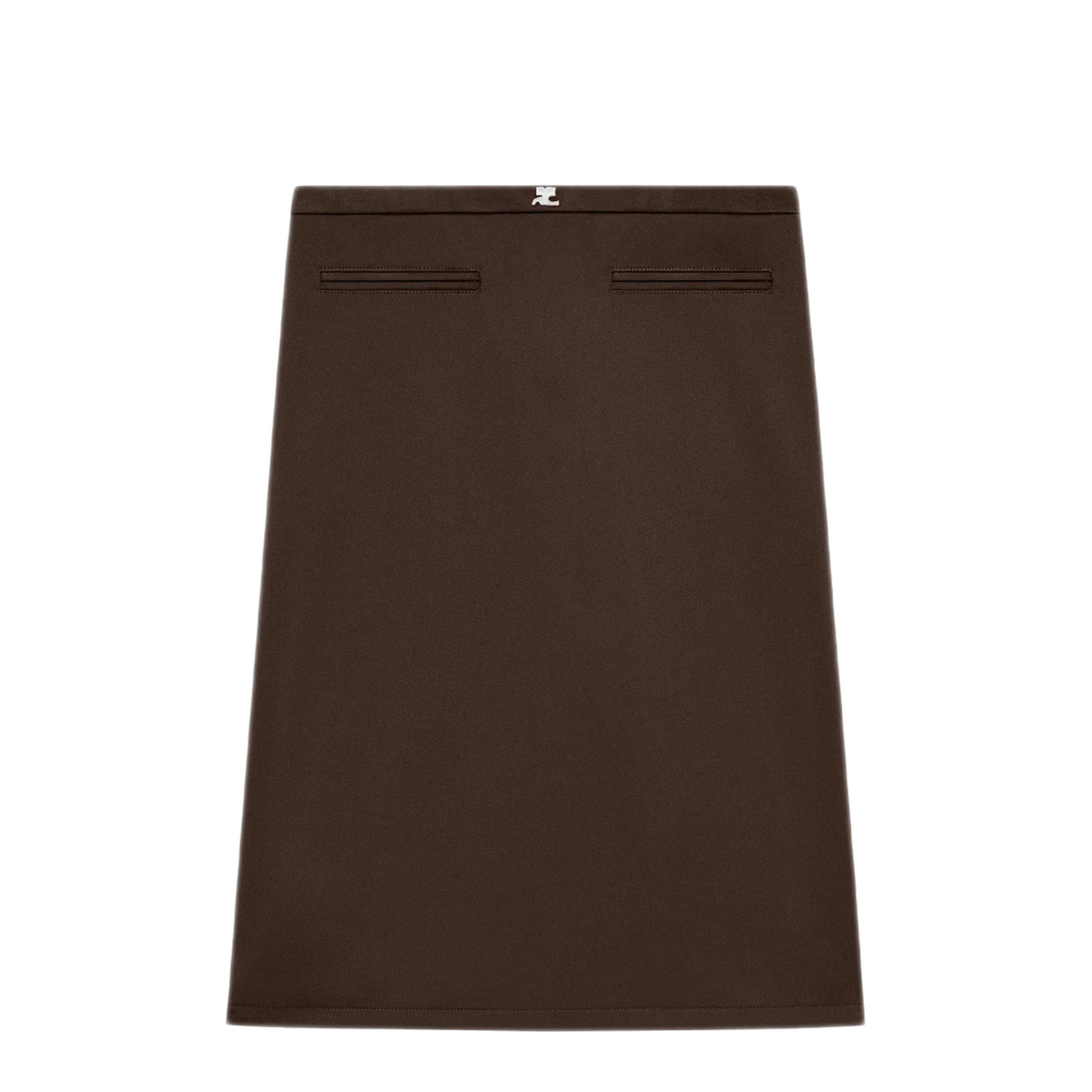 MAYFEYR - Courreges - Midi Skirt With Logo - 325JJU296JS02501983
