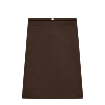 MAYFEYR - Courreges - Midi Skirt With Logo - 325JJU296JS02501983