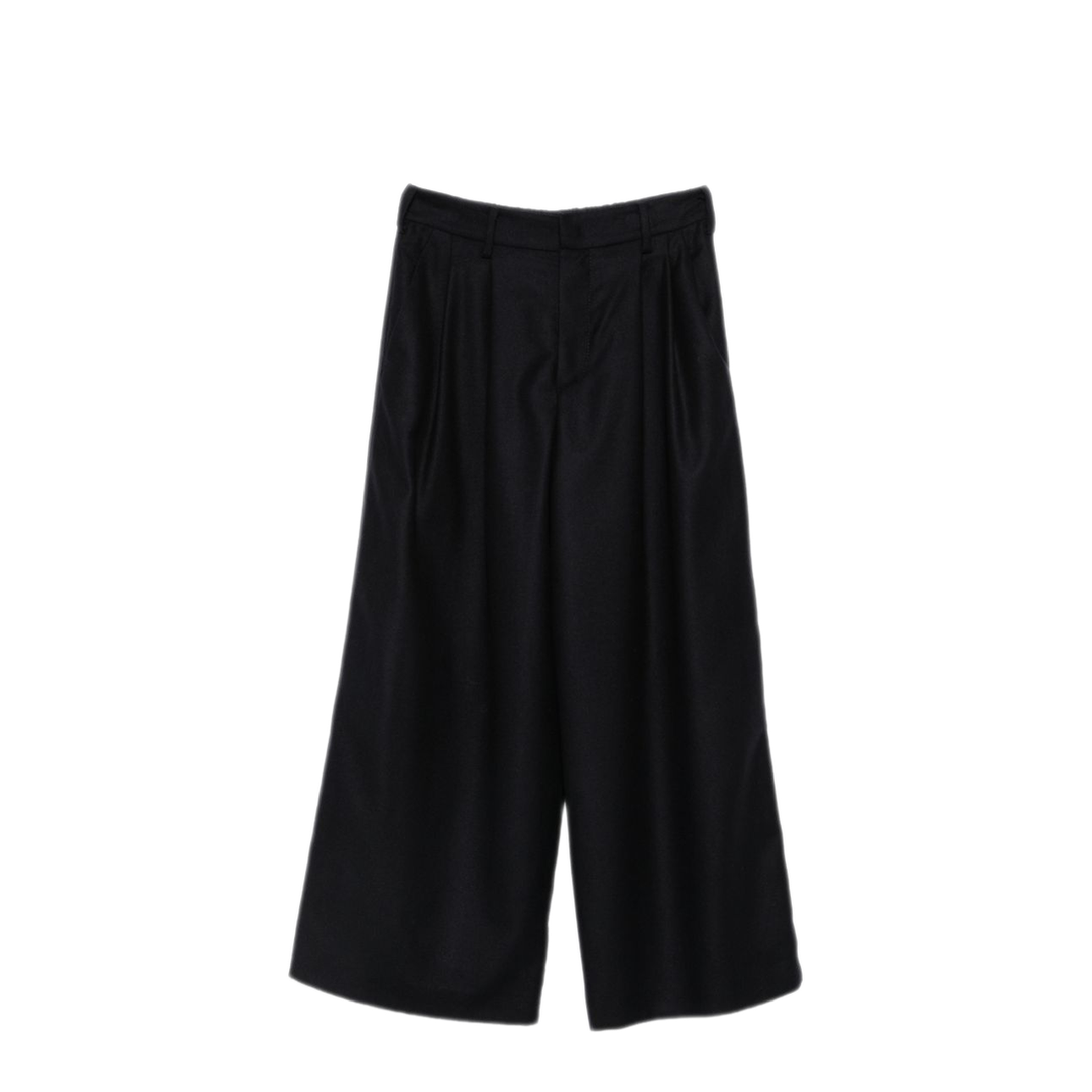 MAYFEYR - SUSANNE BOMMER - Wool Wide Leg Trousers Ink - 2432190149
