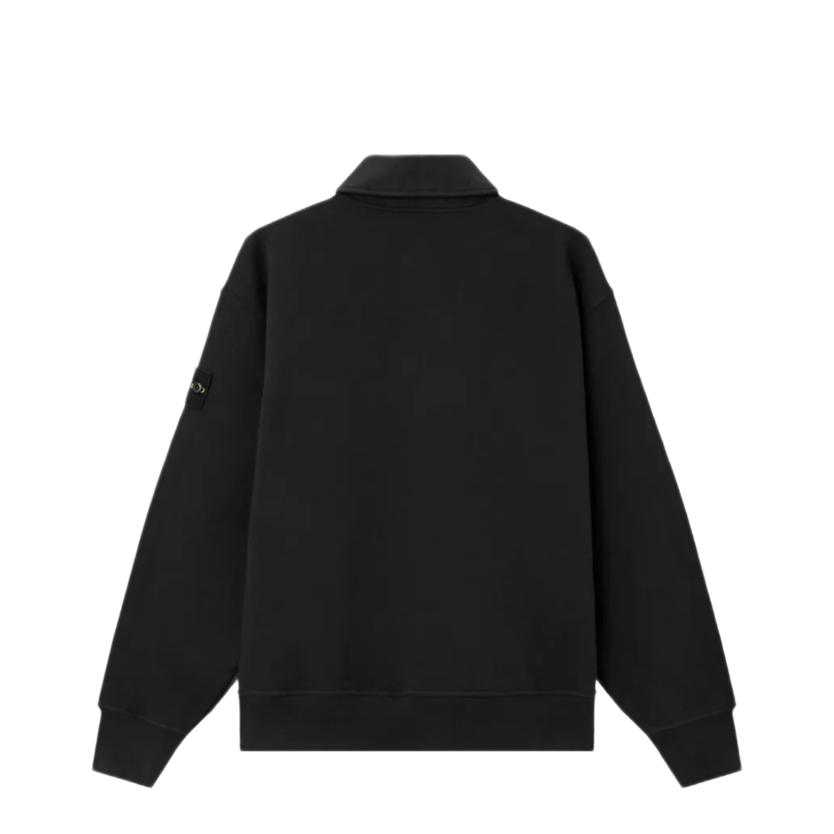 Black Cotton Polo Shirt