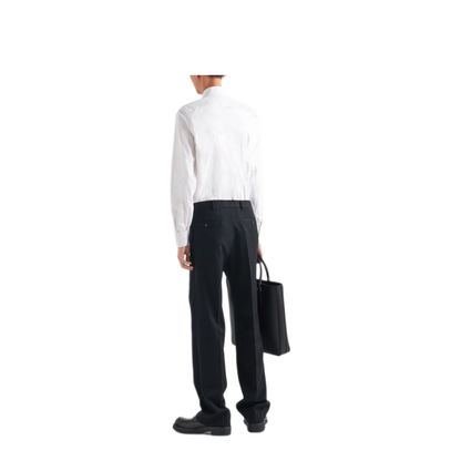 MAYFEYR - Prada - Long-Sleeve Cotton Shirt - UCM608SOOO10HTF0009