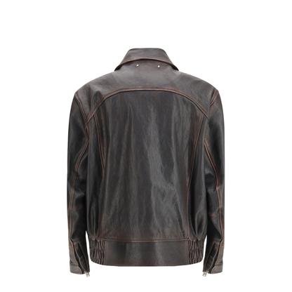 MAYFEYR - Golden Goose - Nappa Leather Bomber Jacket - GMP02531P002301