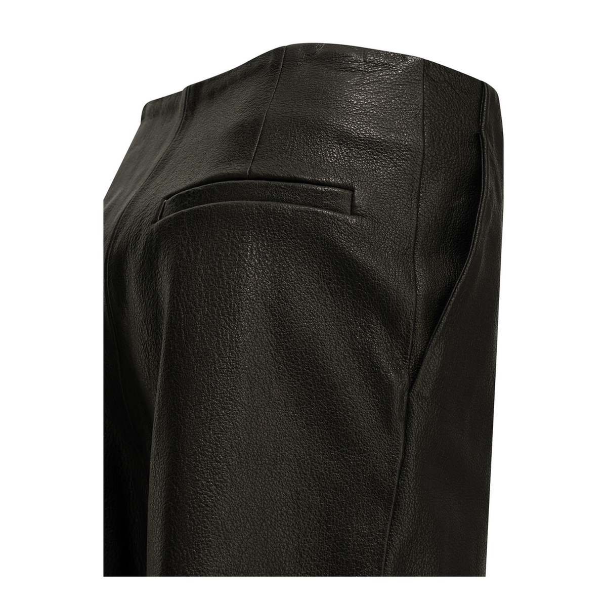 MAYFEYR - Semper - Formal Leather Shorts - 1817PELLEJACQUARDNERO