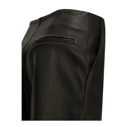 MAYFEYR - Semper - Formal Leather Shorts - 1817PELLEJACQUARDNERO