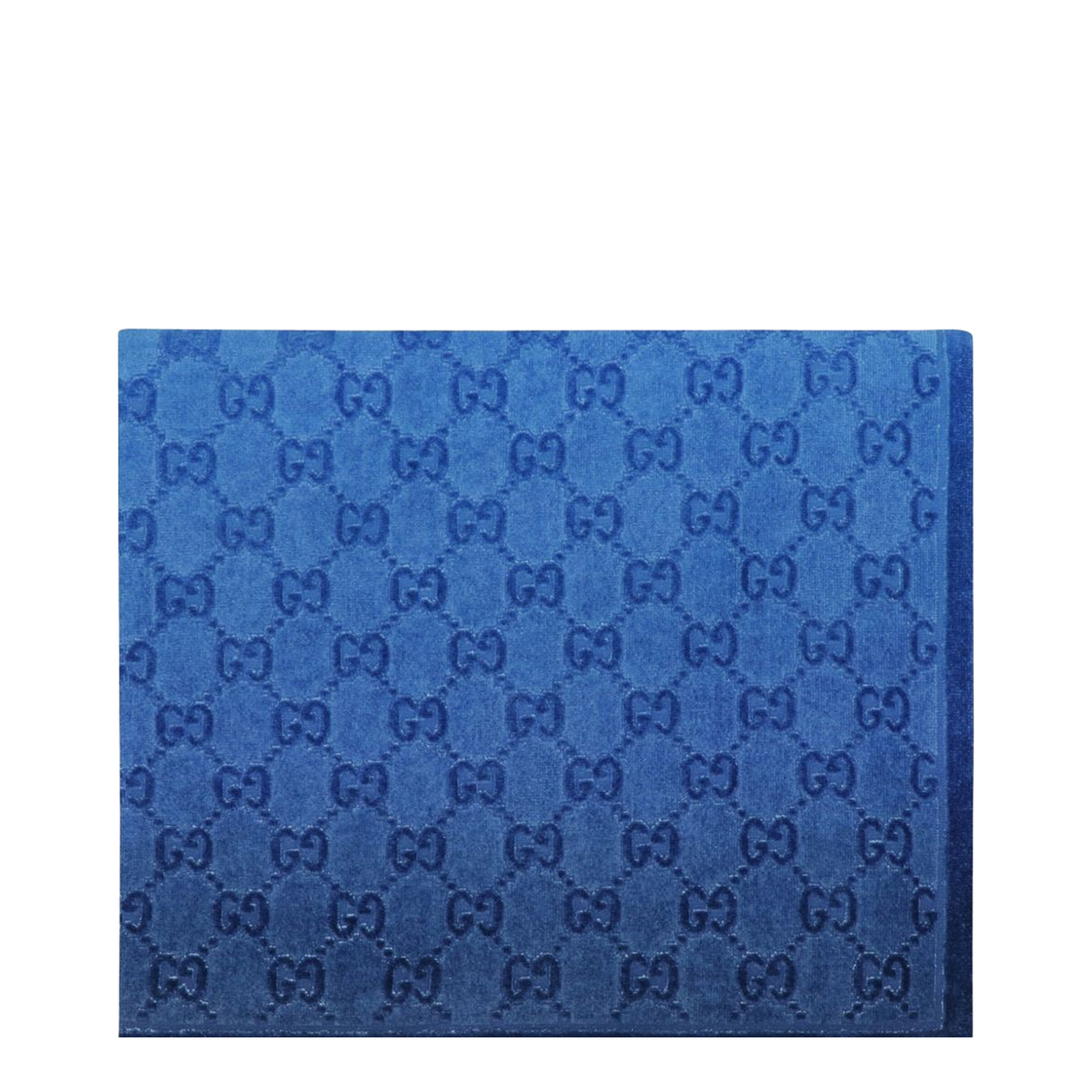 Terrycloth Beach Towel in Gradient Blue
