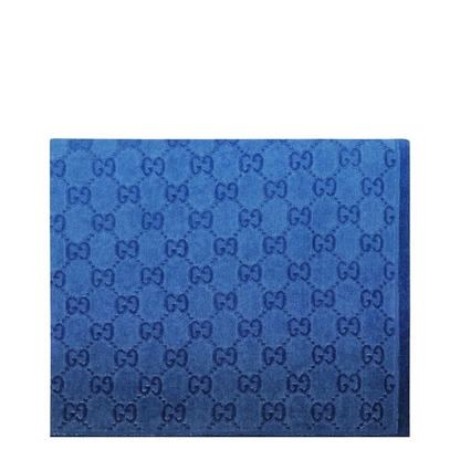 Terrycloth Beach Towel in Gradient Blue