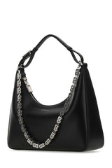 Moon Cut Out small chain-embellished leather shoulder bag