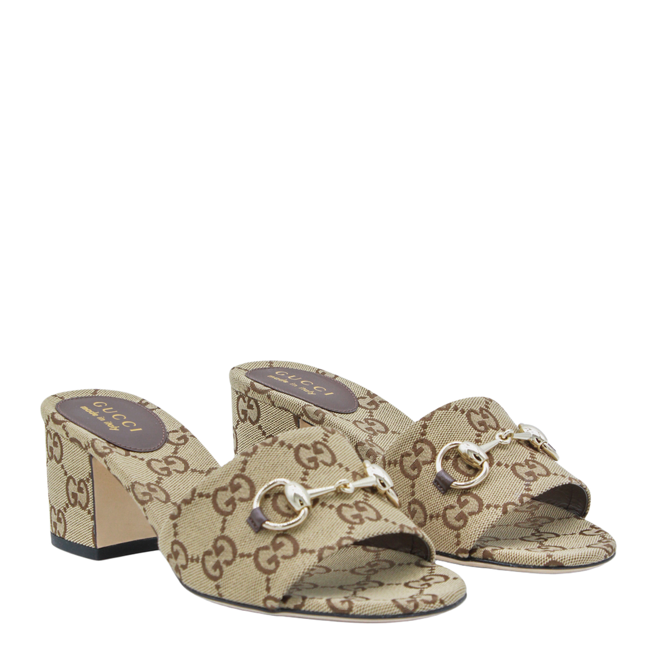 Slide Sandal with Horsebit