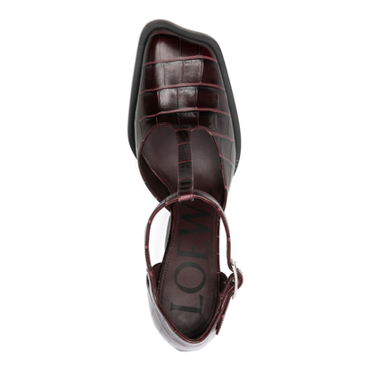 Onda Leather Pumps - Brown