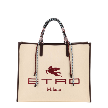 Logo embroidery tote