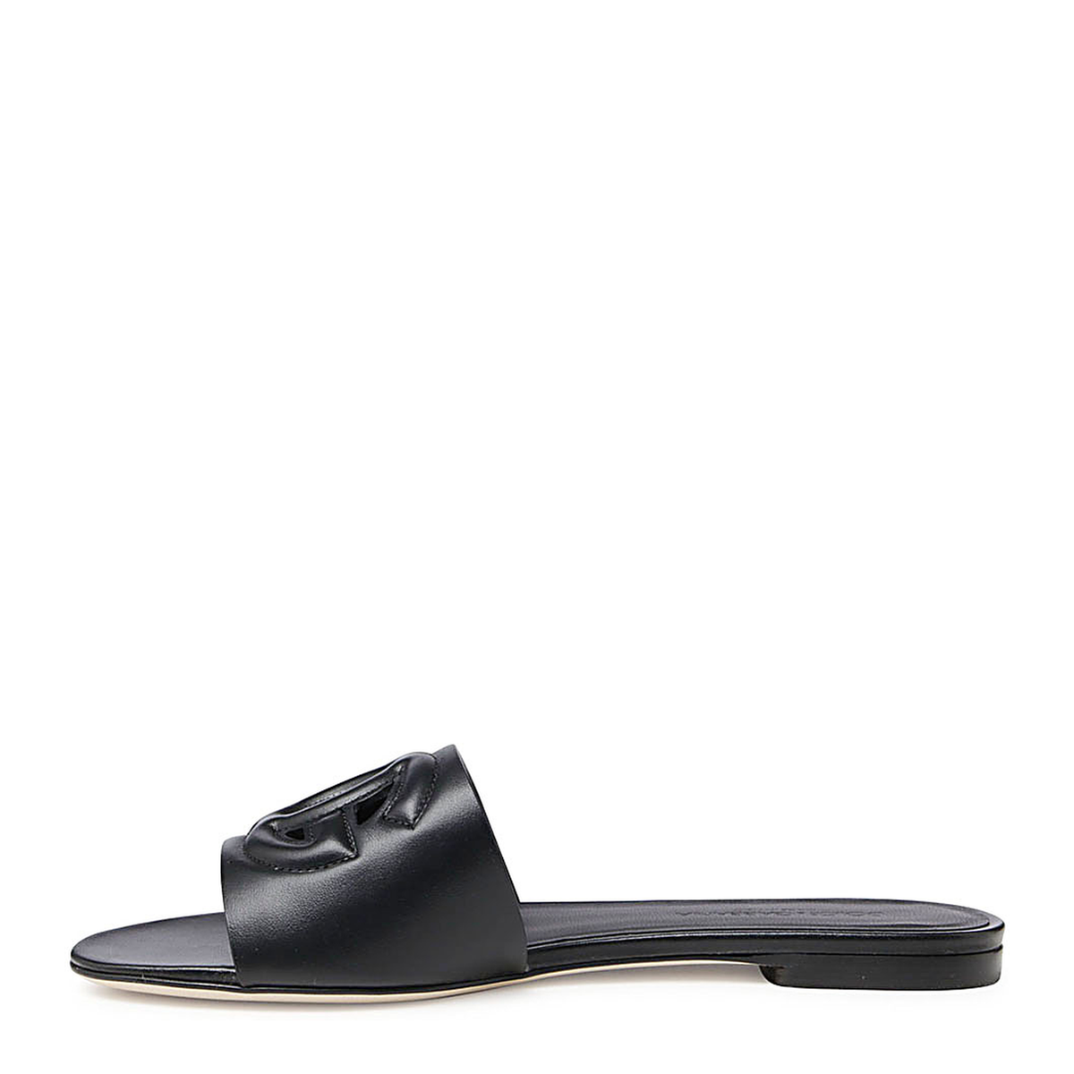 Calfskin Slides with DG Millennials Logo