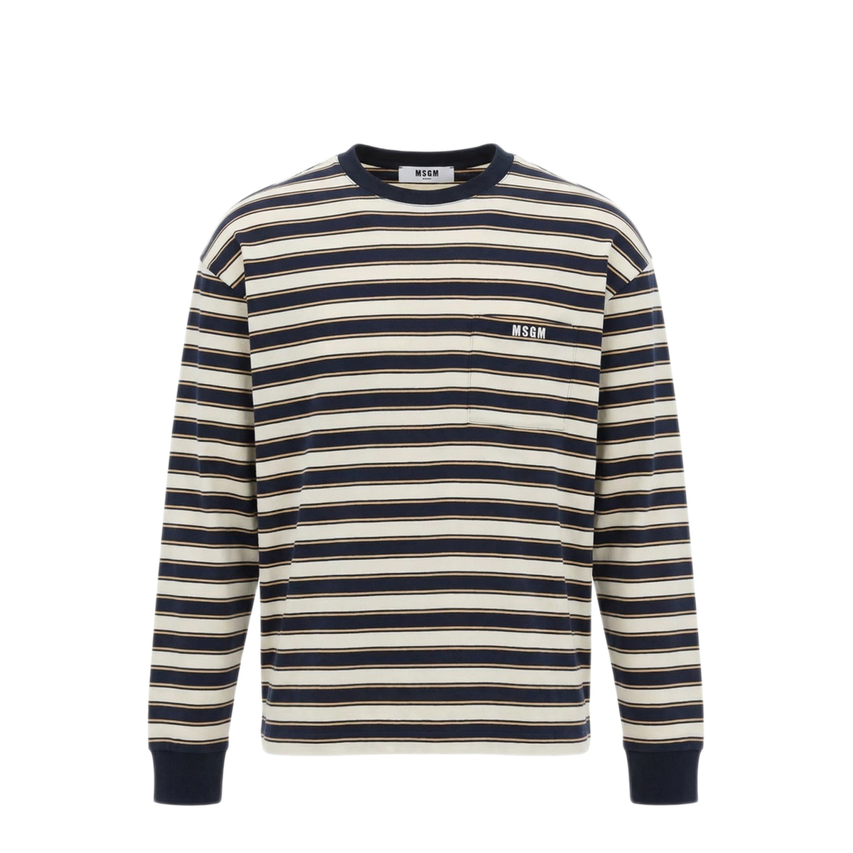 Long Sleeved Striped T Shirt