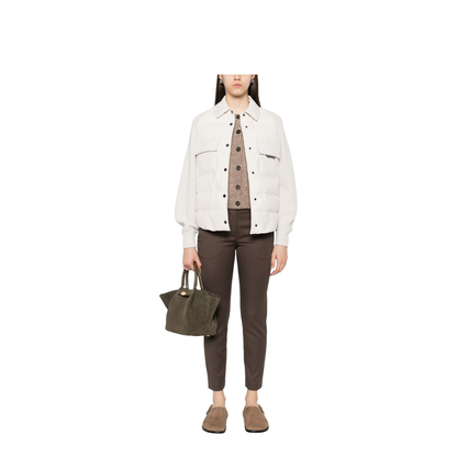 Two-Material Down Jacket