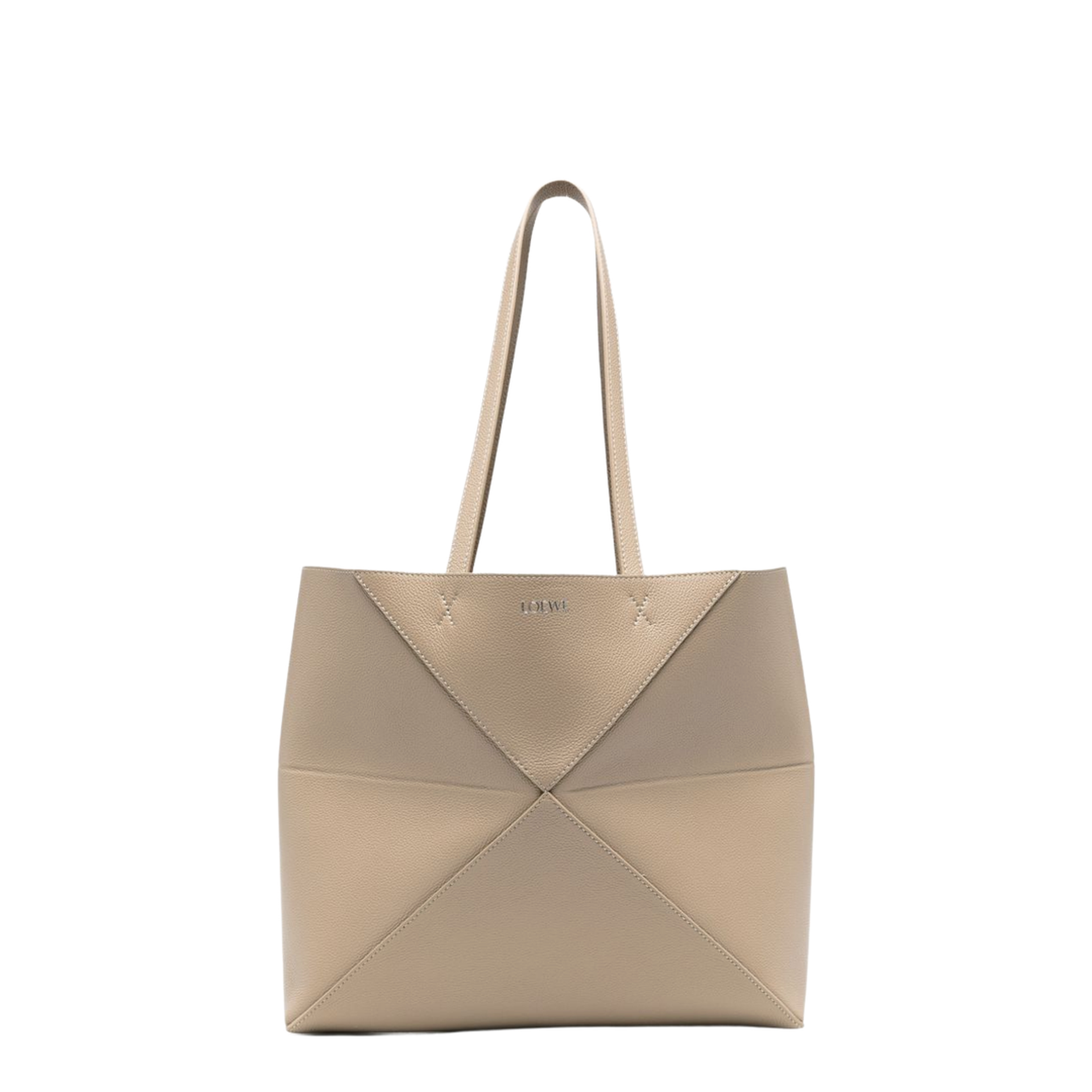 Loewe Puzzle Fold Medium Calfskin Tote - Clay – MAYFEYR
