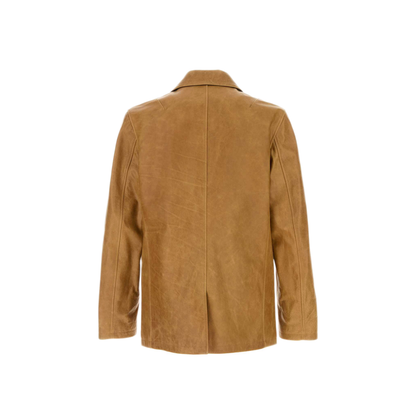 Leather Opening Blazer