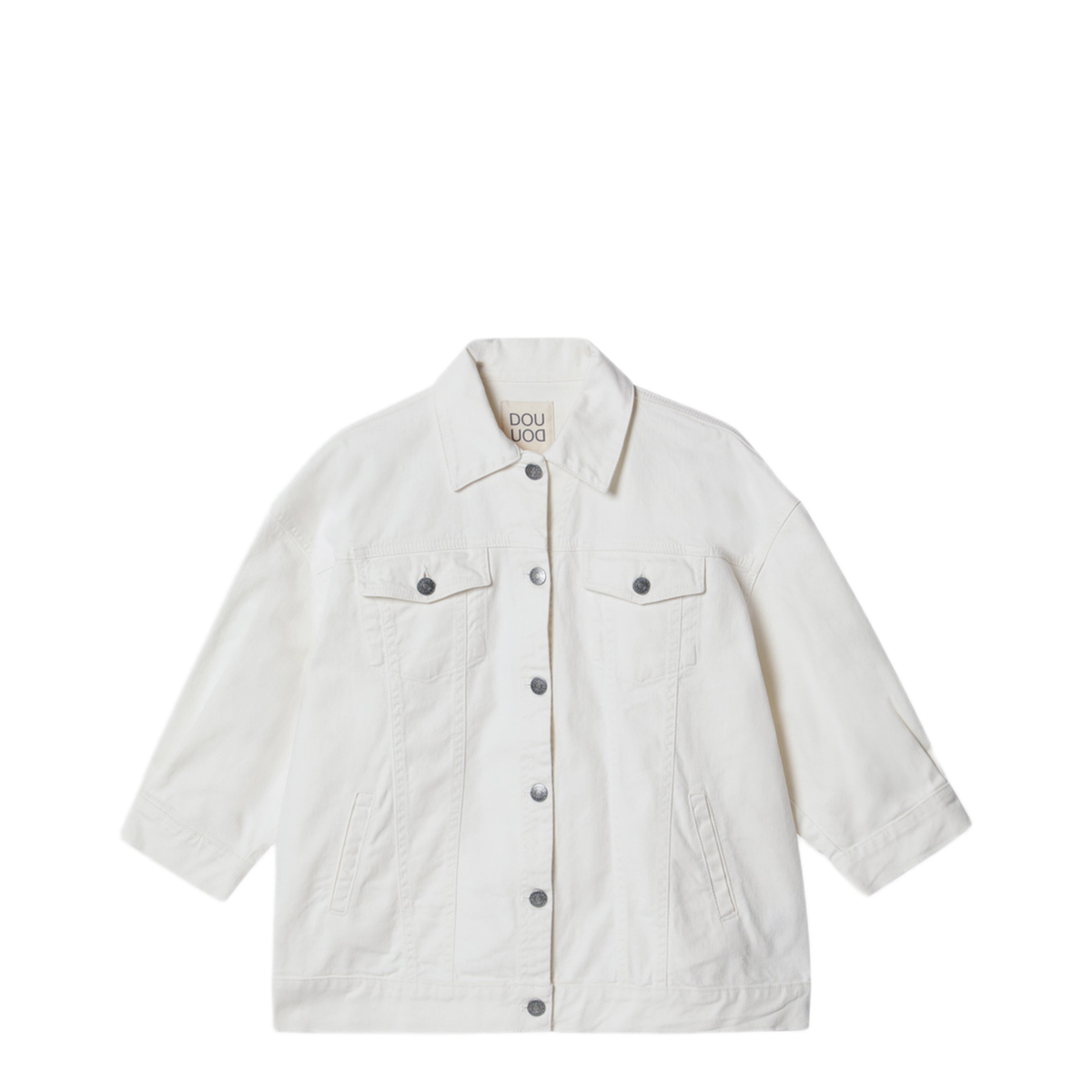 MAYFEYR - Douuod - Ivory Denim Jacket - DY2A57BZ3702101