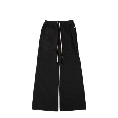 MAYFEYR - Rick Owens - Black Cotton Trousers - DU02F6393CVS09