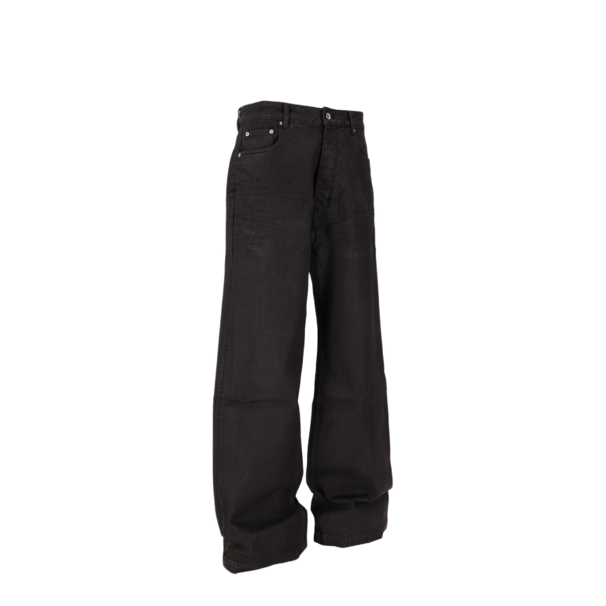 Five Pocket Waxed Denim Jeans
