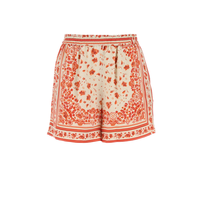 MAYFEYR - Fendi - Printed Silk Shorts - FR6643AVA1F0D4T