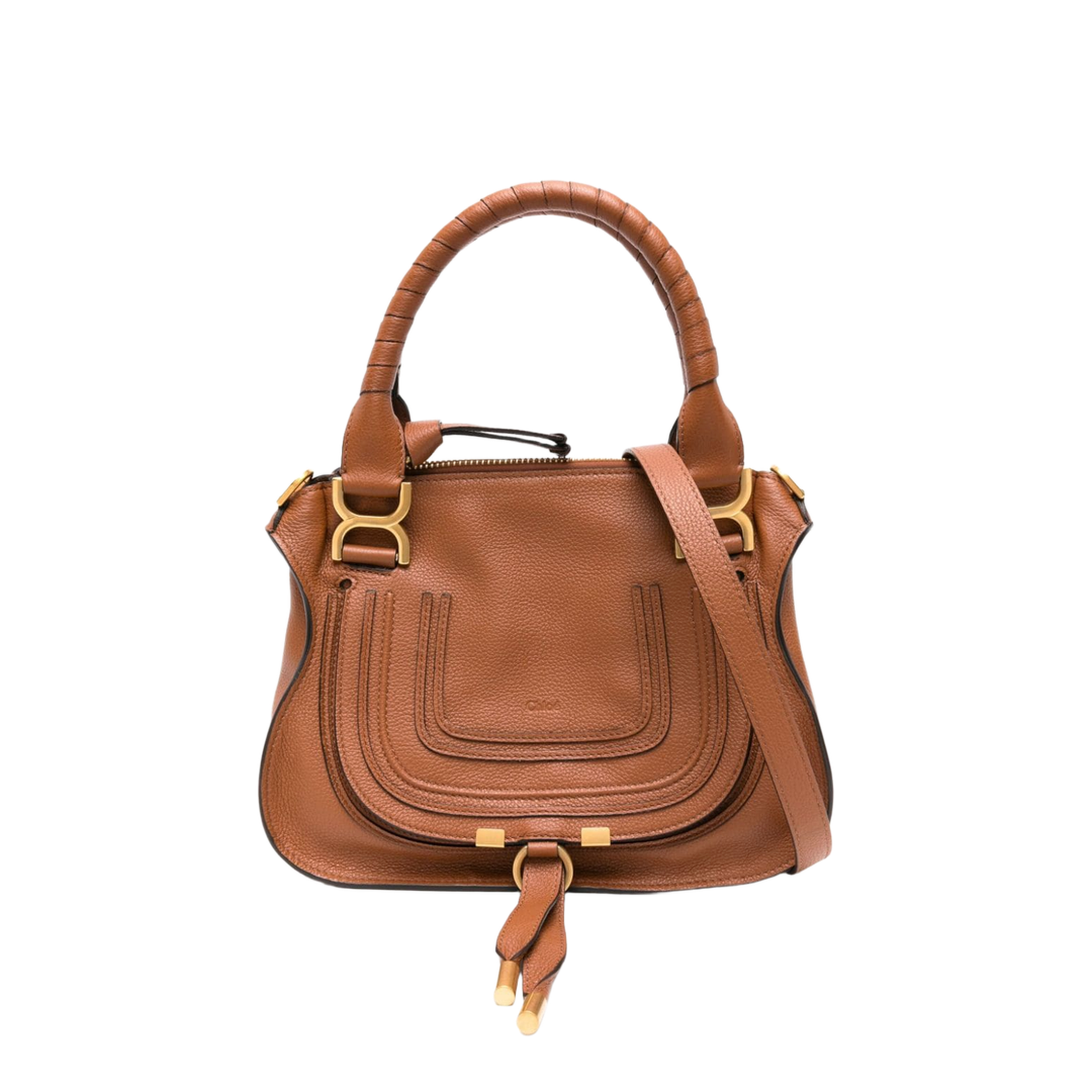 Small Marcie Bag in Grained Leather