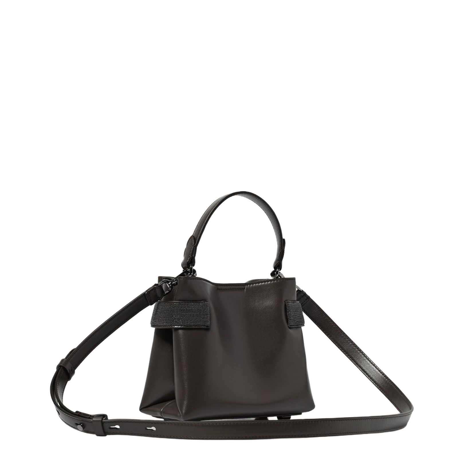 Essence Bag in Suede with Pendant