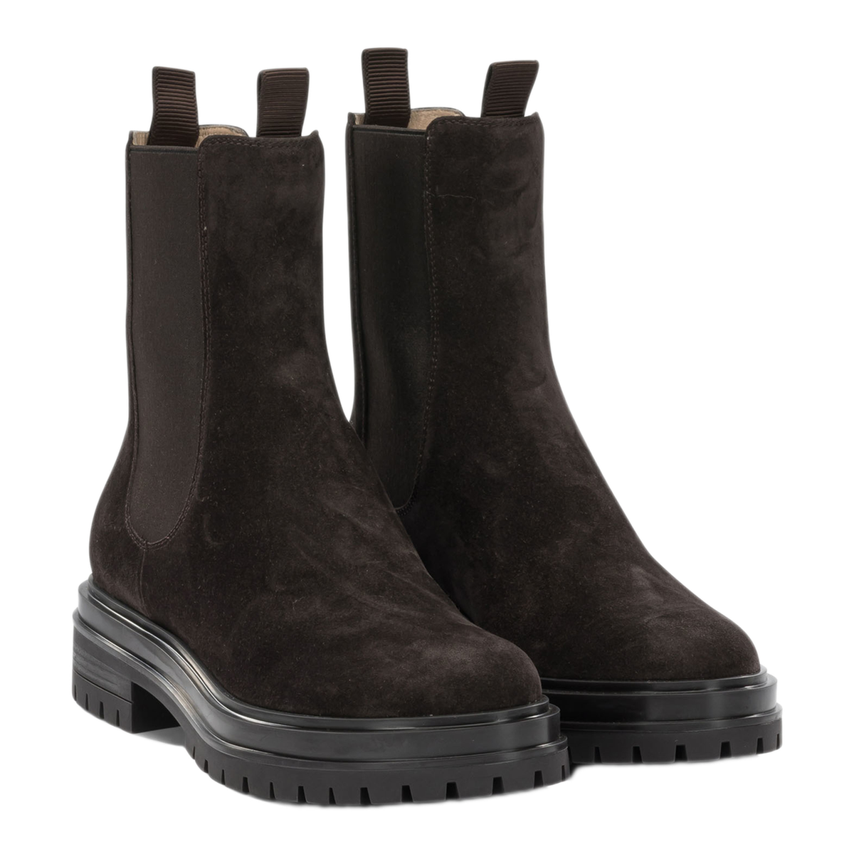 MAYFEYR - Gianvito Rossi - Chester Pull On Ankle Boots - G7346220GOMSUEMOKA