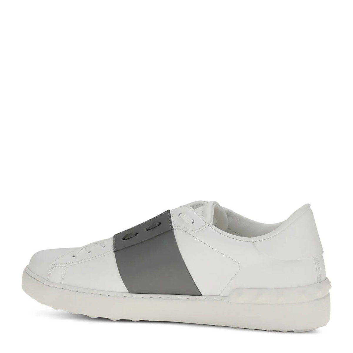 MAYFEYR - Valentino - Open Leather Sneakers With Contrast Band - YS0830BLU3DR