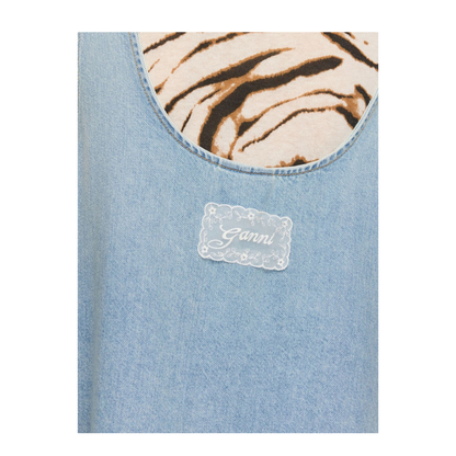 MAYFEYR - Ganni - Light Blue Dresses - A1030531565